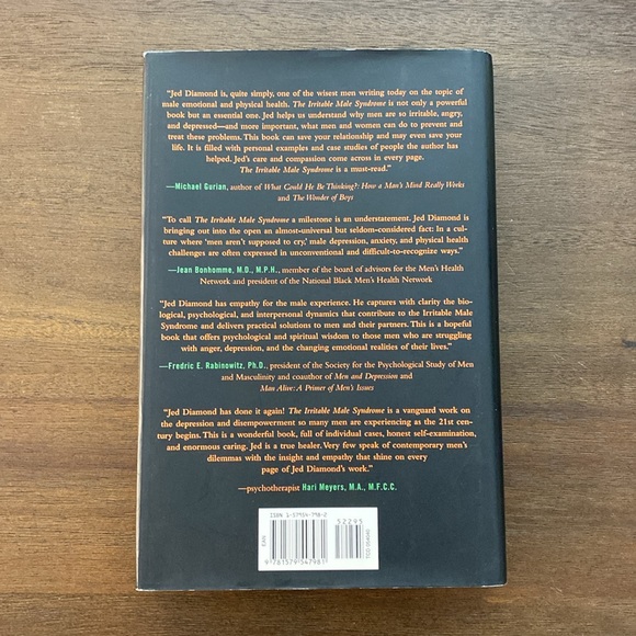 The Irritable Male Syndrome by Jed Diamond (hardcover, 2004) - Picture 9 of 12